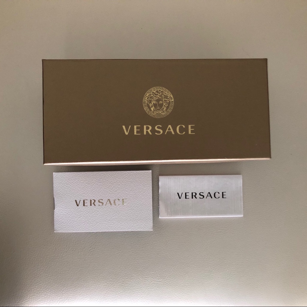 Versace Sunglass Box With Booklet